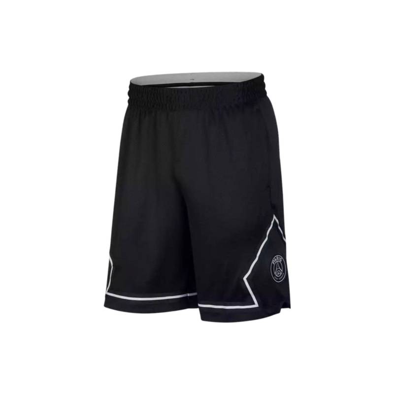 Jordan Paris Saint-Germain Co-Branded Shorts mit elastischem Bund und Logo-Print, einfarbig, Herren-Unterteile, Schwarz, BQ4229-010 XXL Jordan Paris Saint-Germain Co-Branded Shorts mit elastischem Bund und Logo-Print, einfarbig, Herren-Unterteile, Schwarz, BQ4229-010 XXL von Joom DACH