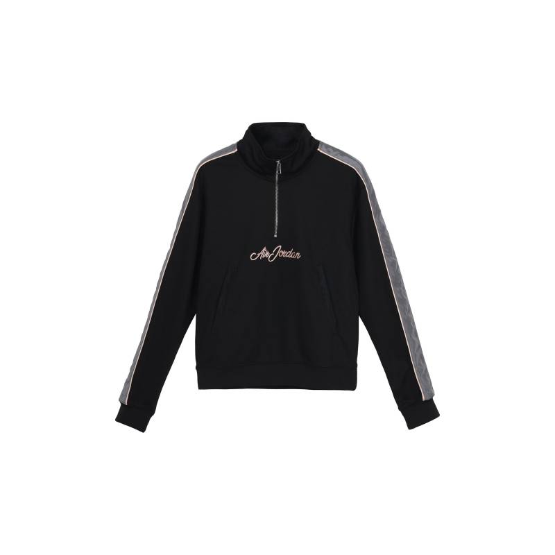 Jordan Remastered Stehkragen Half-Zip Sweatshirt Herren Oberteile Schwarz CJ0269-010 XXXL von Joom DACH