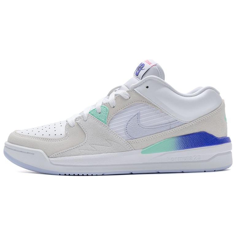 Jordan Stadium 90 Stoff Rindspaltleder Trainingsschuhe Herren Sneaker Weiß Grau HF5756151 44 von Joom DACH