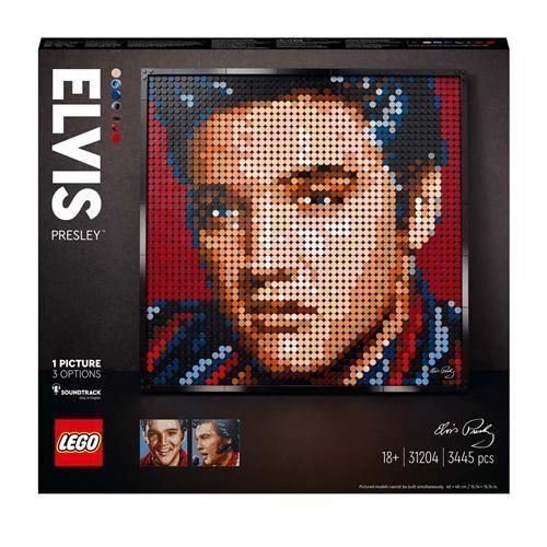 Bauspielzeug - LEGO - Elvis Presley - 31204 - 3445 Teile - Gemischt - 40x40 cm Bauspielzeug - LEGO - Elvis Presley - 31204 - 3445 Teile - Gemischt - 40x40 cm von Joom DACH