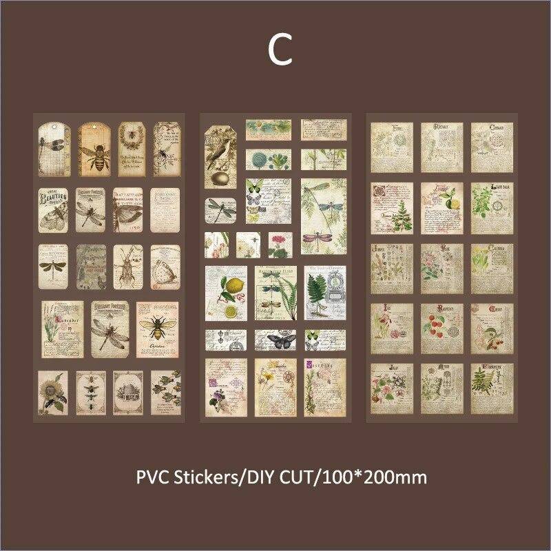 Journamm 3 teile/paket Vintage Aufkleber Collage Scrapbooking Materialien DIY CUT Decor Junk Journal Wasserdicht PET Ästhetik Aufkleber Journamm 3 teile/paket Vintage Aufkleber Collage Scrapbooking Materialien DIY CUT Decor Junk Journal Wasserdicht PET Ästhetik Aufkleber von Joom DACH