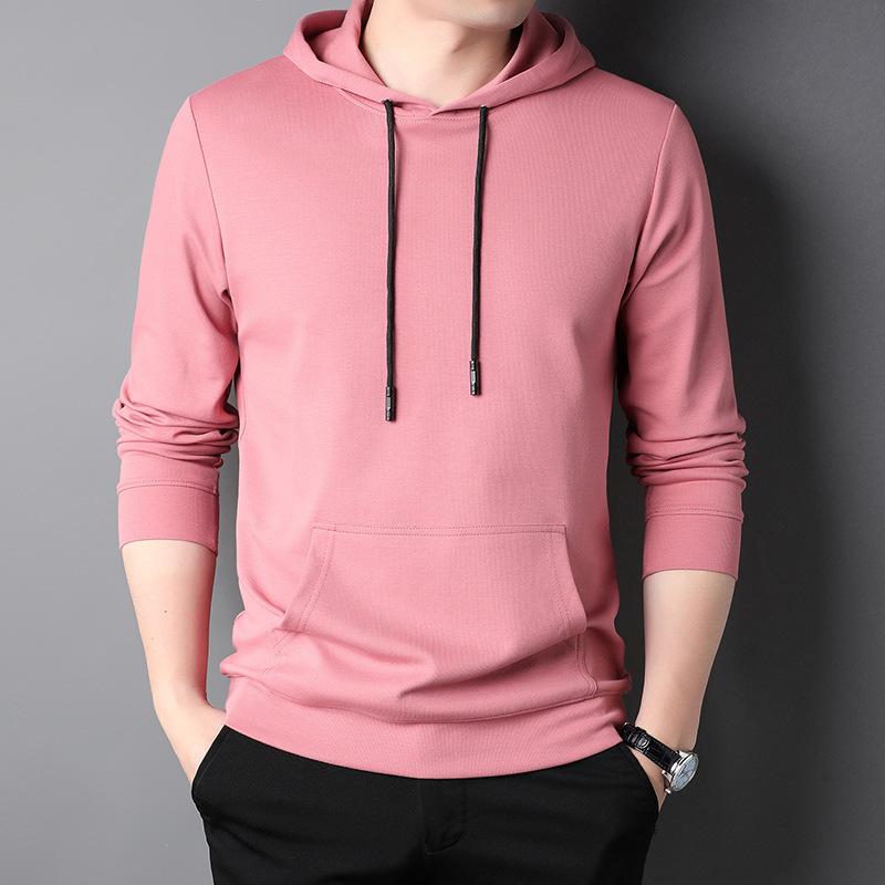 Jugend Langarm-T-Shirt mit Kapuze Herren Frühling und Herbst Dünnes Herren-Sweatshirt Lässiges Herren-T-Shirt Unterzieh-T-Shirt für Herren XXXXL von Joom DACH