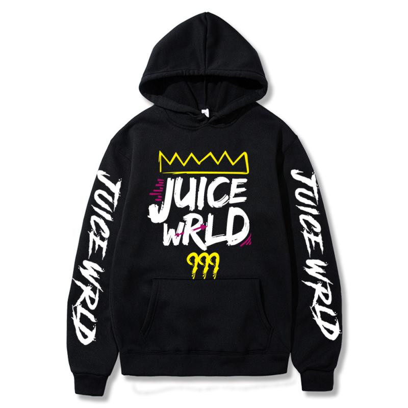 Juice WRLD Hoodies Männer Frauen Sweatshirts Herbst Winter Mit Kapuze Harajuku Hip Hop Casual Hoodie Hochwertige Fleece Pullover Hoody L von Joom DACH