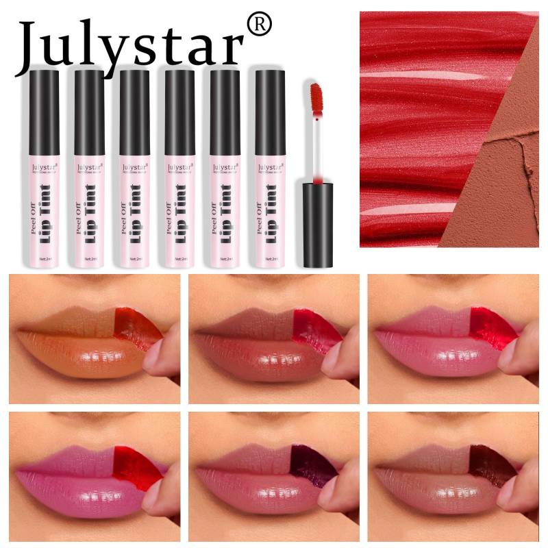 Julystar Matte Face Tear Lippenstift Tear Lipgloss Langanhaltender, antihaftbeschichteter Becher 2ml von Joom DACH
