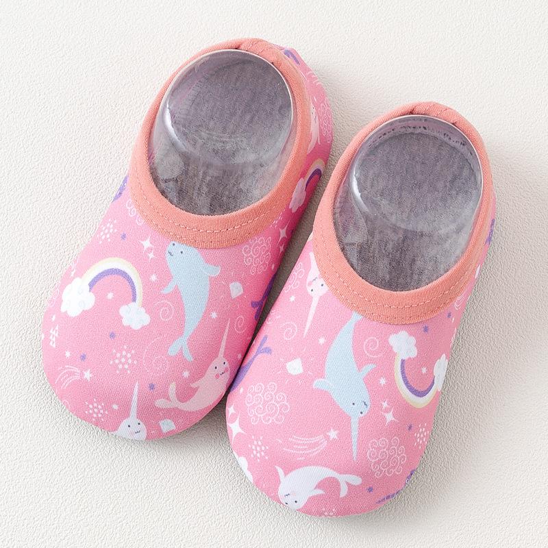 Junge Kinder Strand Wasser Sport Turnschuhe Kinder Schwimmen Aqua Barfuß Schuhe Baby Mädchen Surfen Angeln Tauchen Indoor Outdoor Hausschuhe XXS von Joom DACH
