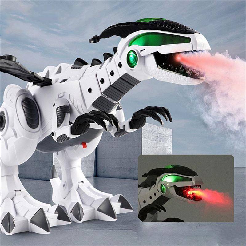 Jungen Kinder Universal Maschine elektrische Dinosaurier Spray Licht Sound pädagogisches Spielzeug weiß von Joom DACH