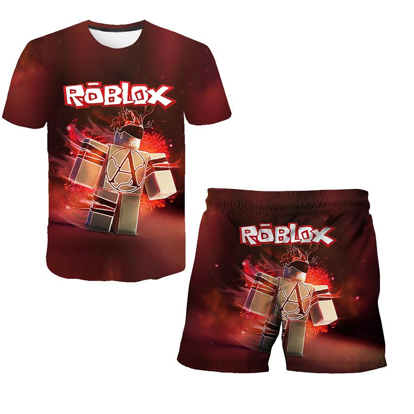 Jungen Mädchen 3D Gedruckt Sommer Kurzarm Kinder Kleidung Mode T Shirts Kurze Hosen Sets Für Kinder 4 6 8 10 12 14 jahre Alt 100 von Joom DACH