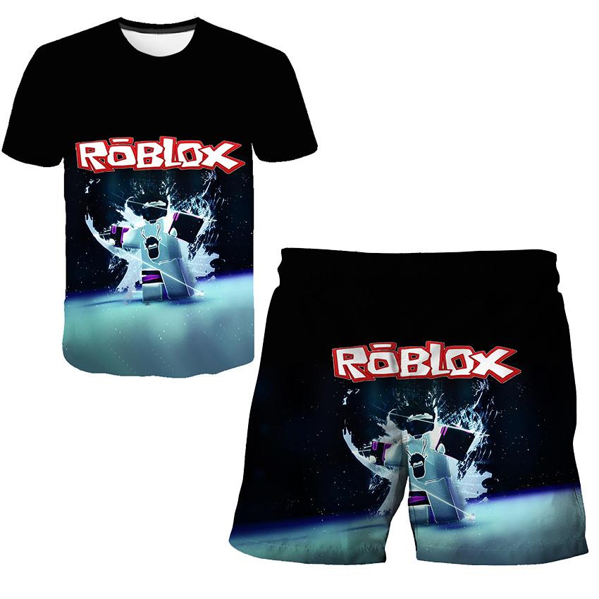 Jungen Mädchen 3D Gedruckt Sommer Kurzarm Kinder Kleidung Mode T Shirts Kurze Hosen Sets Für Kinder 4 6 8 10 12 14 jahre Alt 100 von Joom DACH