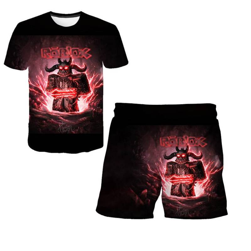 Jungen Mädchen 3D Gedruckt Sommer Kurzarm Kinder Kleidung Mode T Shirts Kurze Hosen Sets Für Kinder 4 6 8 10 12 14 jahre Alt 140 von Joom DACH