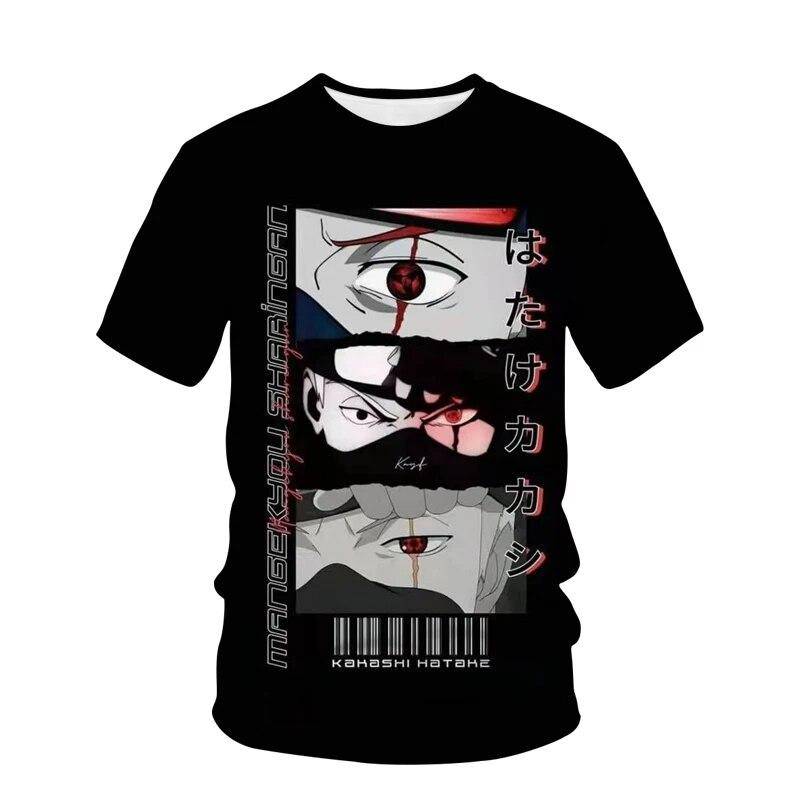 Jungen Naruto Zombie Animation T-Shirt Naruto Turtle Kindermode Cosplay T-Shirt Big Snake Pill Print Sommer MÄNNER T-Shirt M von Joom DACH