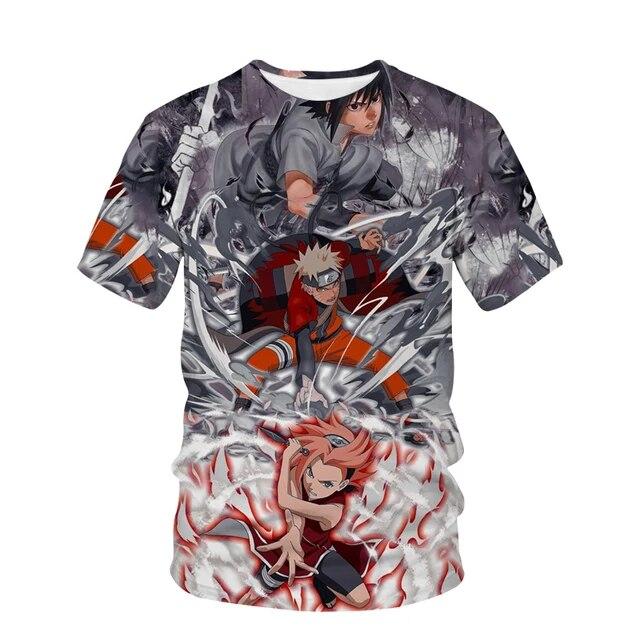 Jungen Naruto Zombie Animation T-Shirt Naruto Turtle Kindermode Cosplay T-Shirt Big Snake Pill Print Sommer MÄNNER T-Shirt S von Joom DACH