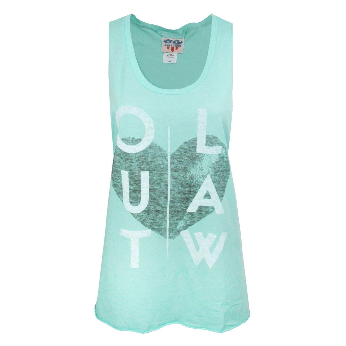 Junk Food Damen/Damen Outlaw Heart Weste M minze, grüne Junk Food Damen/Damen Outlaw Heart Weste M minze, grüne von Joom DACH