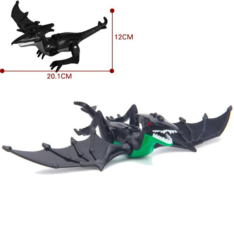 Jurassic Dino World Große Dinosaurier Figuren Bausteine Velociraptor T-Rex Triceratops Indominus Rex Spielzeug für Kinder von Joom DACH