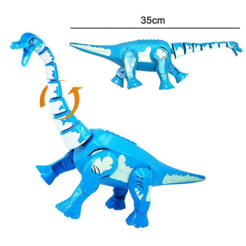 Jurassic Dino World Große Dinosaurier Figuren Bausteine Velociraptor T-Rex Triceratops Indominus Rex Spielzeug für Kinder von Joom DACH