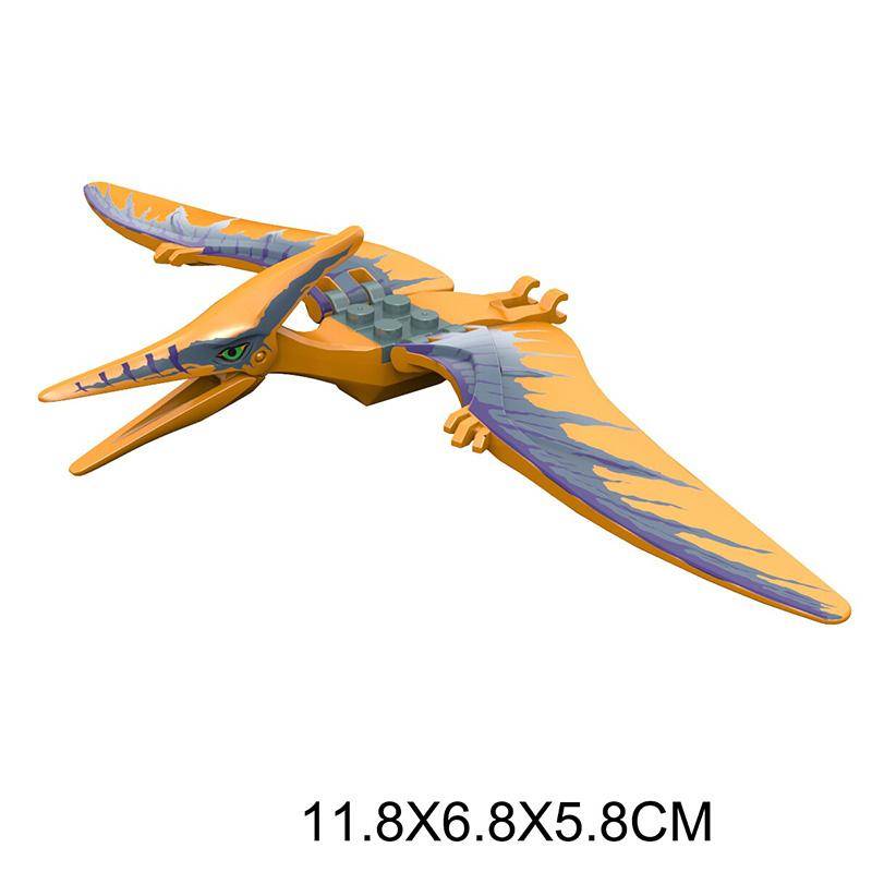 Jurassic Dino World Große Dinosaurier Figuren Bausteine Velociraptor T-Rex Triceratops Indominus Rex Spielzeug für Kinder von Joom DACH