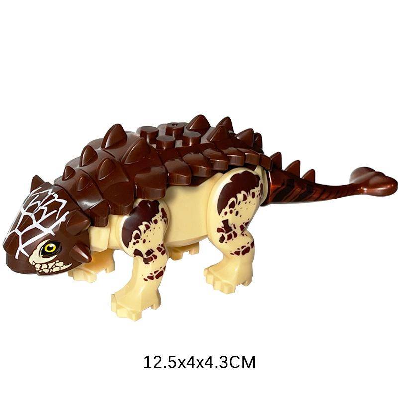 Jurassic Dino World Große Dinosaurier Figuren Bausteine Velociraptor T-Rex Triceratops Indominus Rex Spielzeug für Kinder von Joom DACH