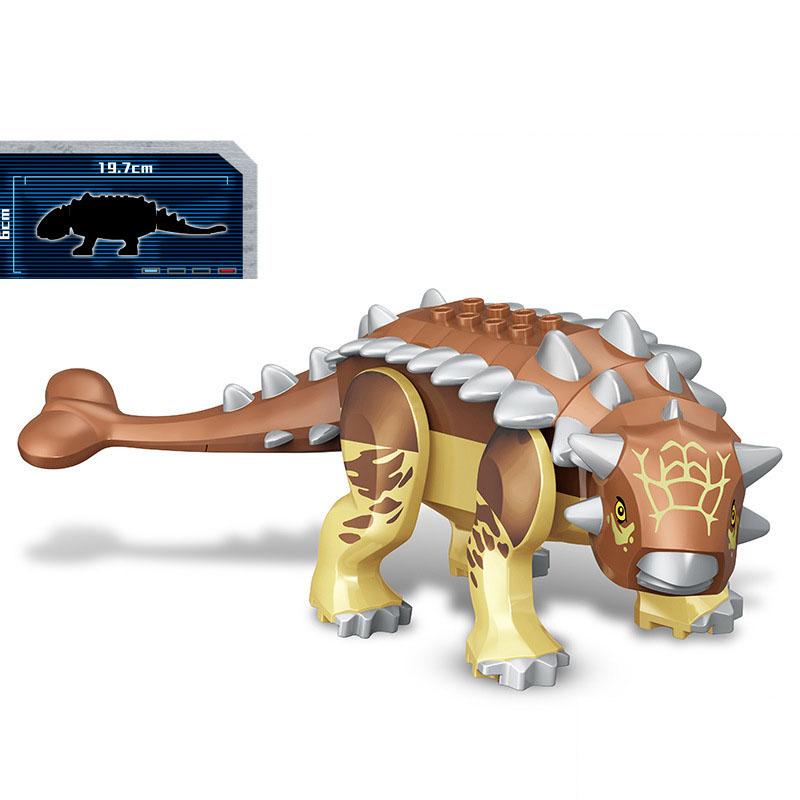 Jurassic Dinosaur World Park Indominus Rex Gyrosphere Escape Ball Owen Blue Modell Bausteine Enlighten Spielzeug für Kinder braun von Joom DACH