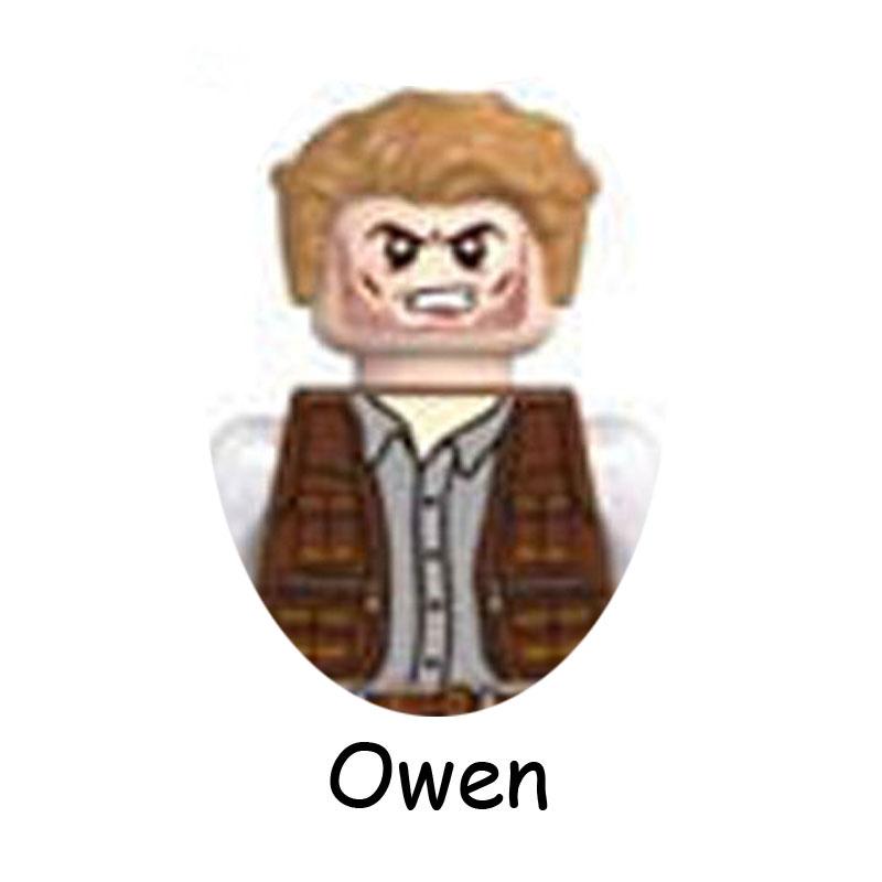 Jurassic Dinosaur World Park Indominus Rex Gyrosphere Escape Ball Owen Blue Modell Bausteine Enlighten Spielzeug für Kinder weiß von Joom DACH