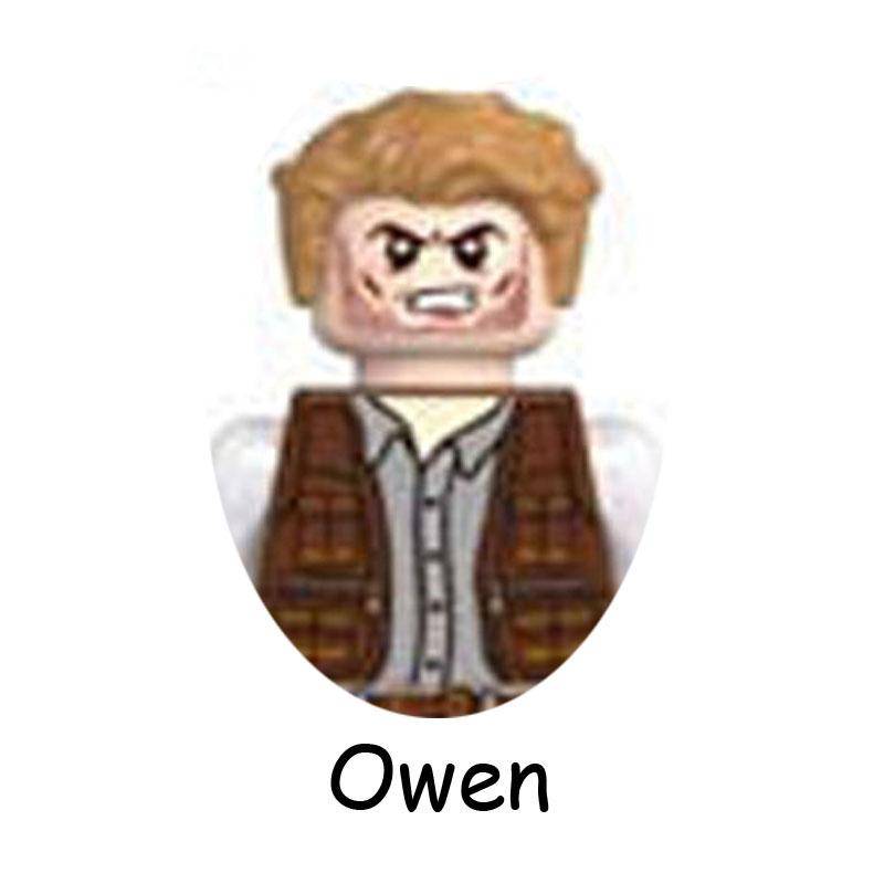 Jurassic Dinosaur World Park Indominus Rex Gyrosphere Escape Ball Owen Blue Modell Bausteine Enlighten Spielzeug für Kinder weiß von Joom DACH