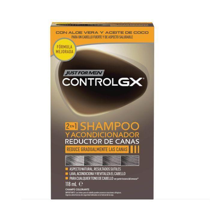 Just for Men Control Gx Shampoo und Spülung zur Reduzierung grauer Haare, 118 ml von Joom DACH