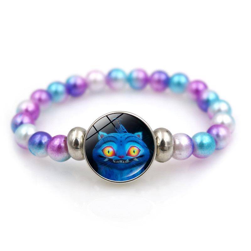 K-Pop Dämonenjäger Armbänder Mädchen Mode Perlenarmband Niedliche Cartoon Figur Schmuck Accessoires Kinder Weihnachtsgeschenk Spielzeug von Joom DACH