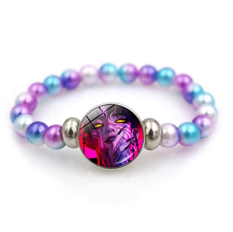 K-Pop Dämonenjäger Armbänder Mädchen Mode Perlenarmband Niedliche Cartoon Figur Schmuck Accessoires Kinder Weihnachtsgeschenk Spielzeug von Joom DACH
