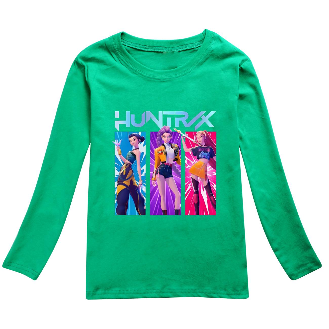 K Pop Dämonenjäger Langarm T-Shirts Rumi Mira Zoey Herbst Kinderbekleidung Niedliche Drucktops Geschenk Kinder Jungen und Mädchen Kinder Unisex T-Shirts 170 von Joom DACH