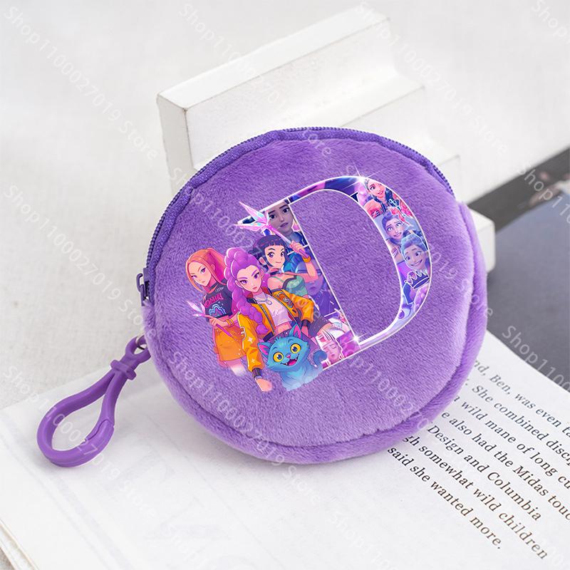 K Pop Dämonenjäger Mädchen Geldbörse Kind Niedlich Buchstaben Cartoon Druck Große Kapazität Kosmetiktasche Tragbare Handtasche Kinder Geschenke von Joom DACH