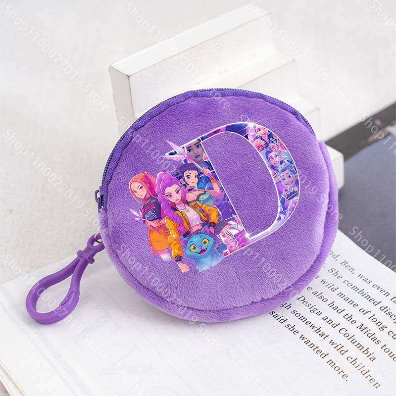 K Pop Dämonenjäger Mädchen Geldbörse Kind Niedlich Buchstaben Cartoon Druck Große Kapazität Kosmetiktasche Tragbare Handtasche Kinder Geschenke von Joom DACH