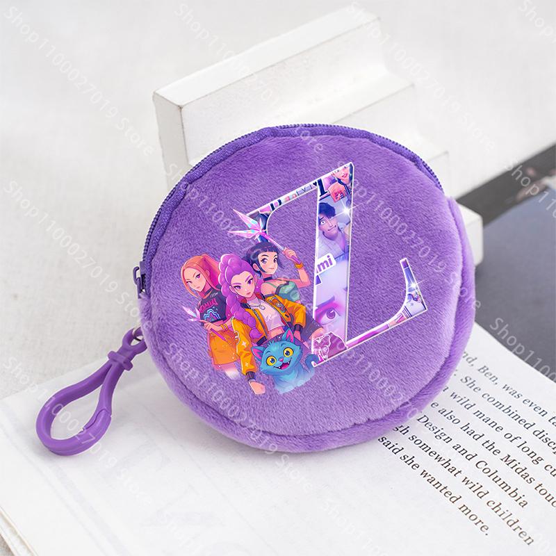 K Pop Dämonenjäger Mädchen Geldbörse Kind Niedlich Buchstaben Cartoon Druck Große Kapazität Kosmetiktasche Tragbare Handtasche Kinder Geschenke von Joom DACH