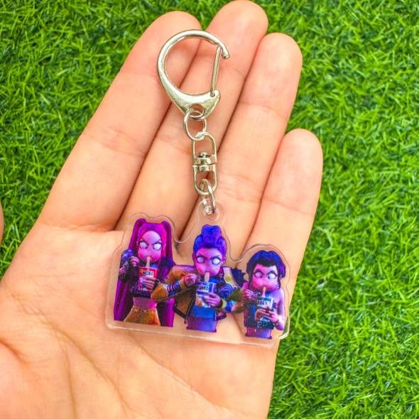 K-Pop Dämonenjäger Schlüsselanhänger (Huntr/x, Saja Boys, Derpy) (29 Optionen) #29  (Huntr/x) von Joom DACH