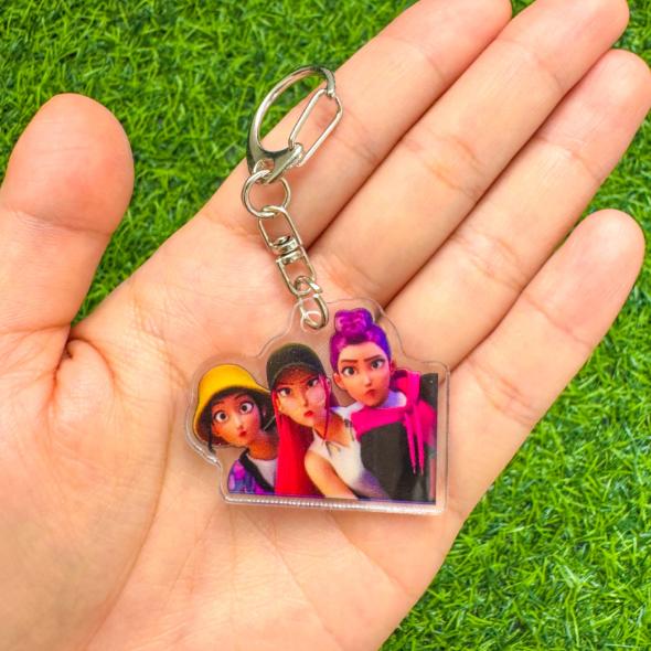 K-Pop Dämonenjäger Schlüsselanhänger (Huntr/x, Saja Boys, Derpy) (29 Optionen) #30  (Huntr/x) von Joom DACH