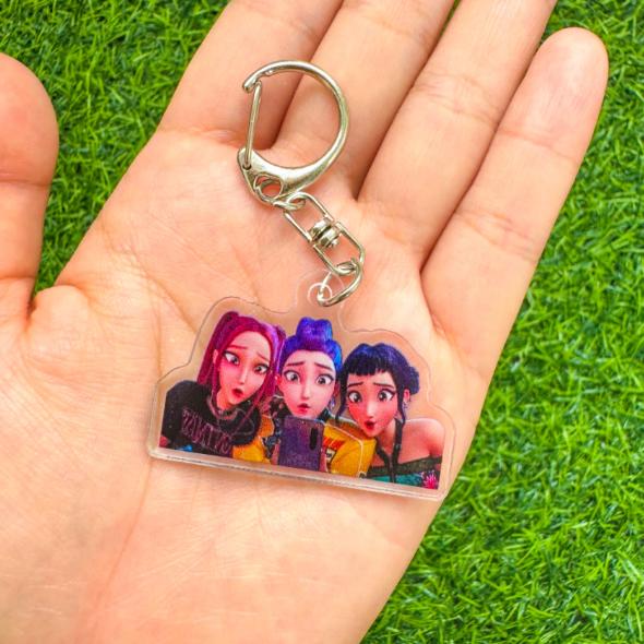 K-Pop Dämonenjäger Schlüsselanhänger (Huntr/x, Saja Boys, Derpy) (29 Optionen) #32  (Huntr/x) von Joom DACH