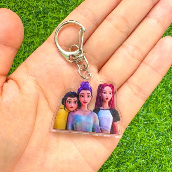 K-Pop Dämonenjäger Schlüsselanhänger (Huntr/x, Saja Boys, Derpy) (29 Optionen) #33  (Huntr/x) von Joom DACH