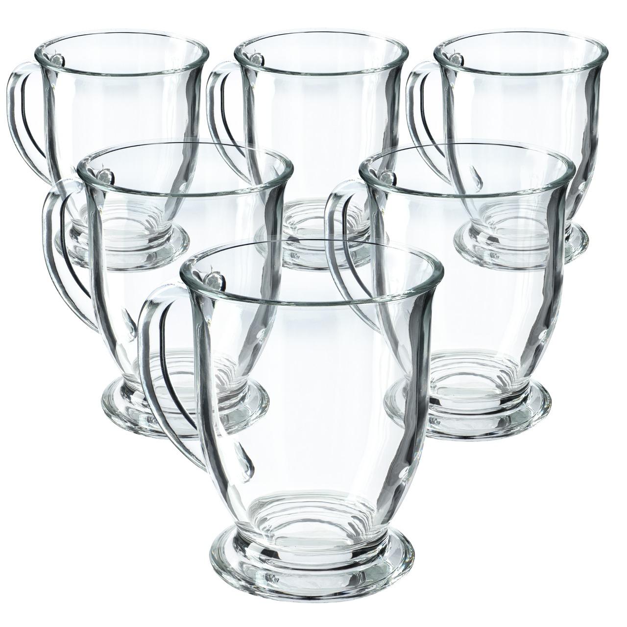KADAX Teegläser Kaffeegläser 460ml Tassen mit Henkel Set Gläser 2 Stück 6x von Joom DACH