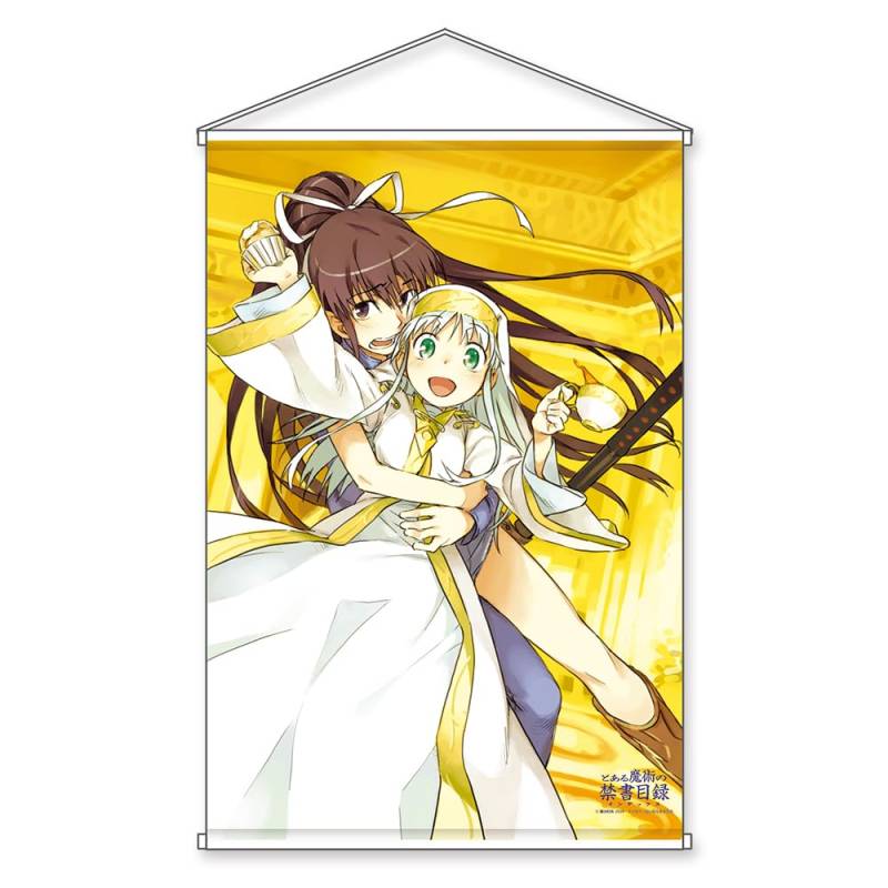 KADOKAWA A Certain Magical Index 20. Jubiläum B2 Wandteppich x Aus Polyester [2] Ca.. 72,8 51,5 cm von Joom DACH