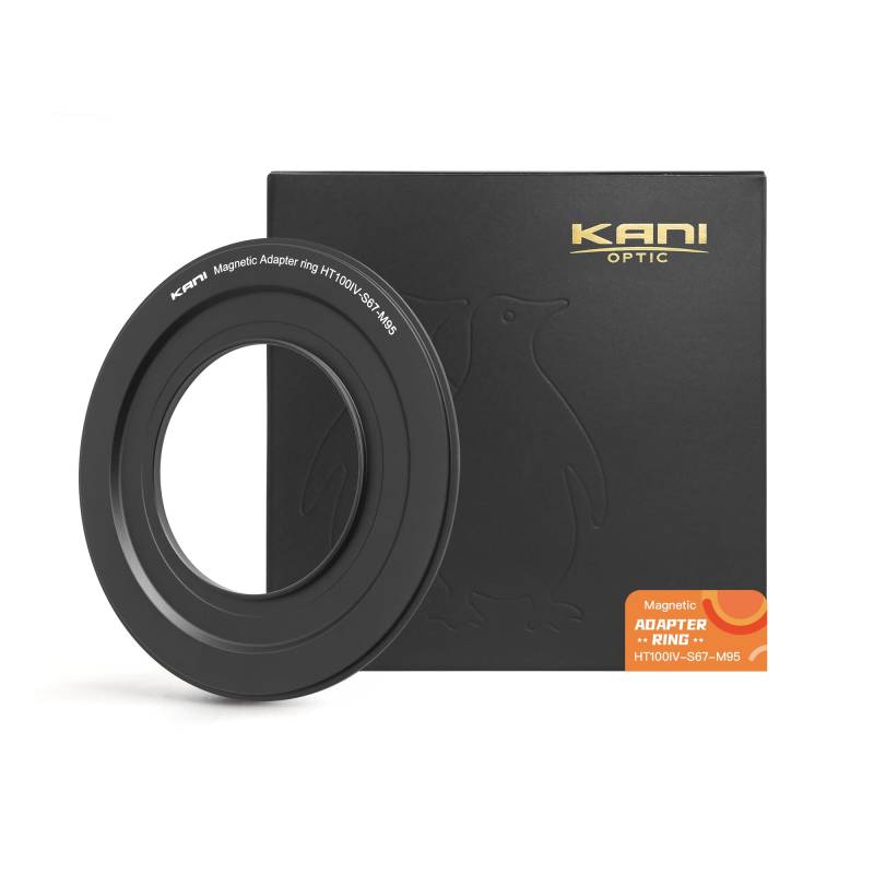 KANI 100 mm Breite HT100 Magnetischer Adapterring für 100 mm breiten Halter Kompatibel mit Objektivrahmendurchmesser 67 mm Quadratisches Filterzubehör Aluminium 817112 von Joom DACH