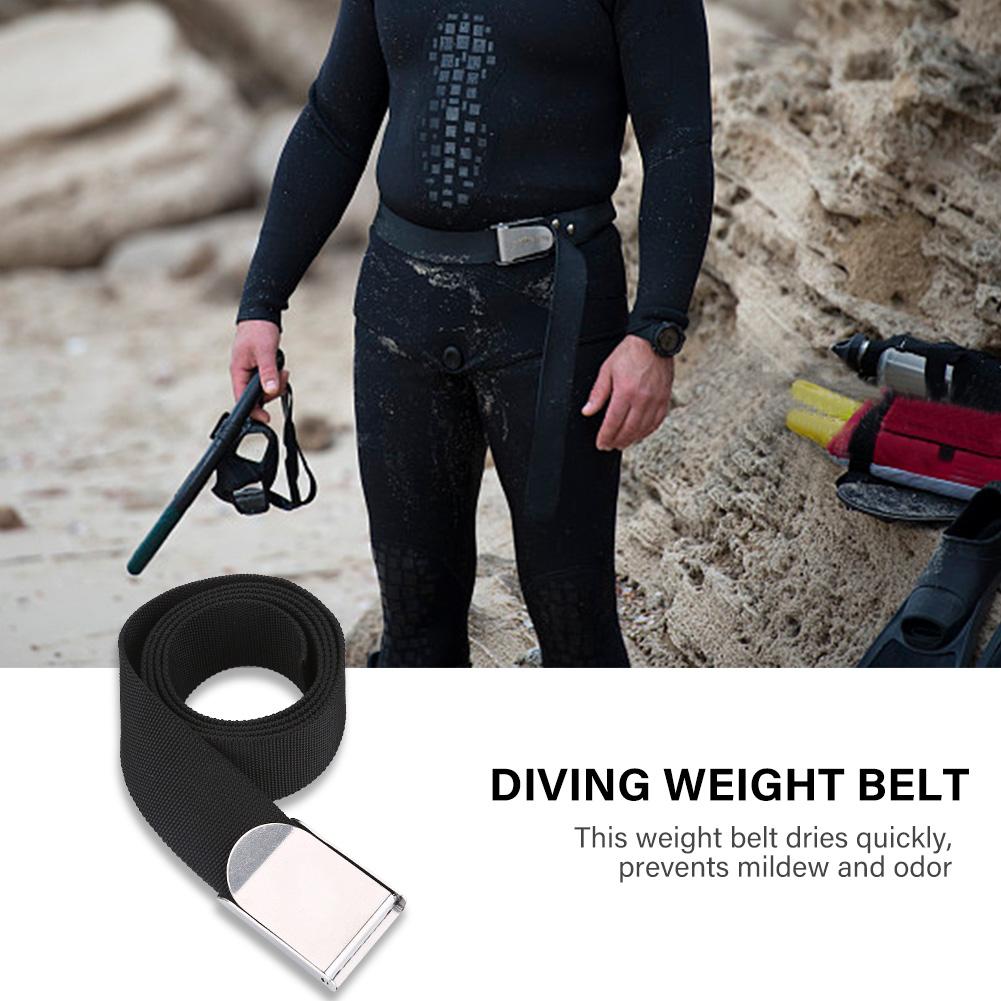 KEEP DIVING Scuba Schnorcheln Tauchen Gewicht Gurtband Hüftgurt schwarz von Joom DACH