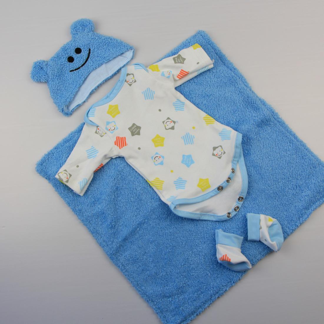 KEIUMI Schöner Puppenanzug für 17-18 Zoll Reborn Baby Dolls Kleidung Streifenhemd Puppenanzüge Kinder Weihnachtsgeburtstagsgeschenke suit 17-20 inch doll von Joom DACH