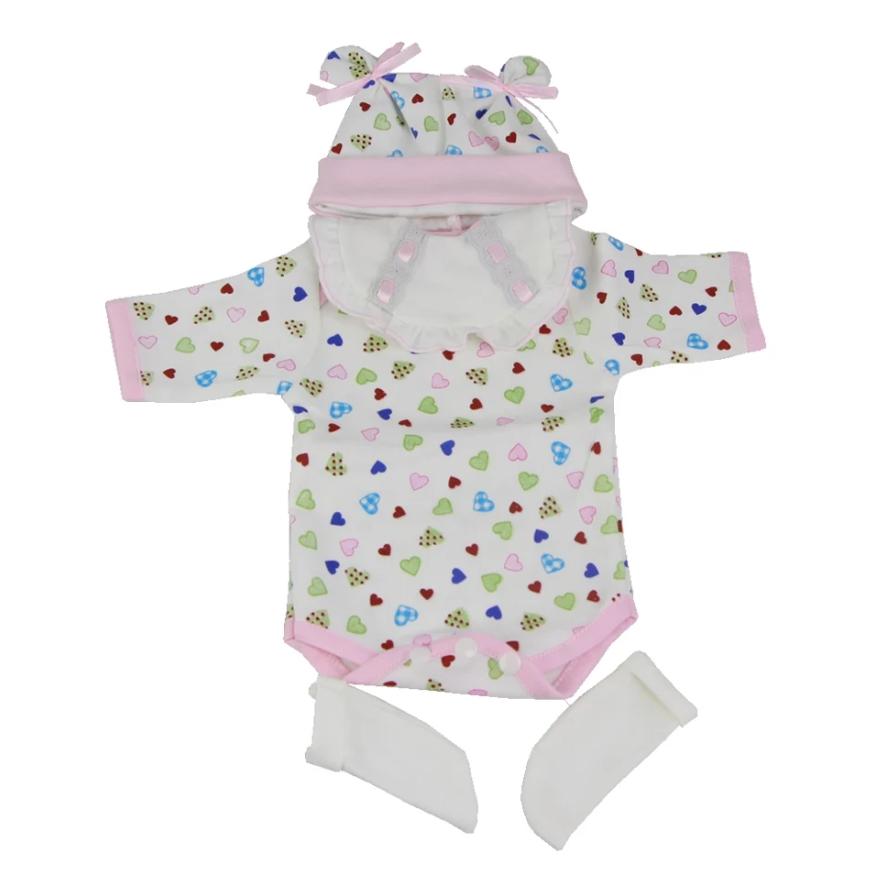 KEIUMI Schöner Puppenanzug für 17-18 Zoll Reborn Baby Dolls Kleidung Streifenhemd Puppenanzüge Kinder Weihnachtsgeburtstagsgeschenke suit 17-20 inch doll von Joom DACH
