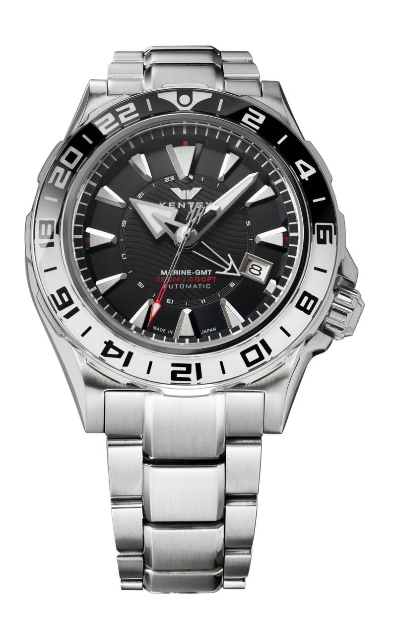 [KENTEX] Uhr IWAWP MARINE GMT Mechanisch Automatikaufzug Limitiert auf 188 Stück S820X-01 Herren Silber von Joom DACH