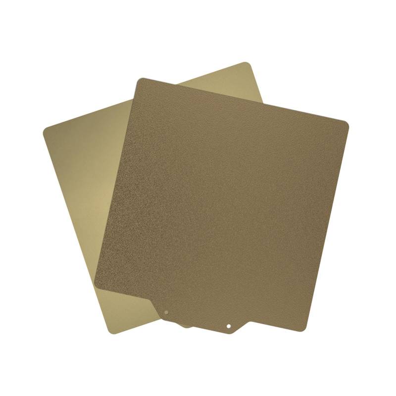 KINGROON 3D-PEI-Blatt-Druckbett + magnetischer Aufkleber, flexible, abnehmbare Federstahl-Bauoberfläche 310x320mm braun von Joom DACH