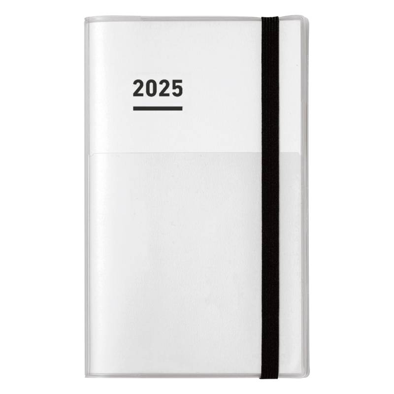 KOKUYO Jibun Notebook First Kit Notizbuch 2025 Monatlich Wöchentlich A5 Slim Weiß Beginnt im November 2024 Ni-JF1W-25 weiß von Joom DACH