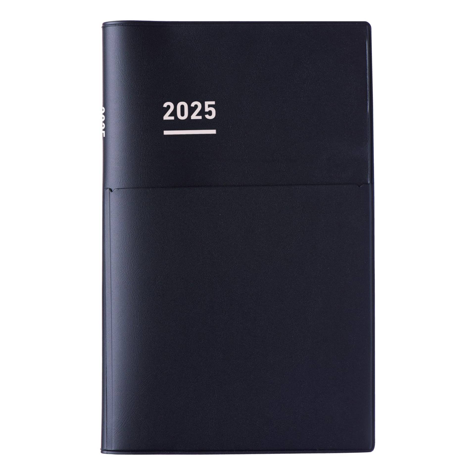 KOKUYO Jibun Notizbuch Biz Notebook 2025 Monatlich Wöchentlich A5 Slim Mattschwarz Beginnt im Dezember 2024 Ni-JB1D-25 von Joom DACH