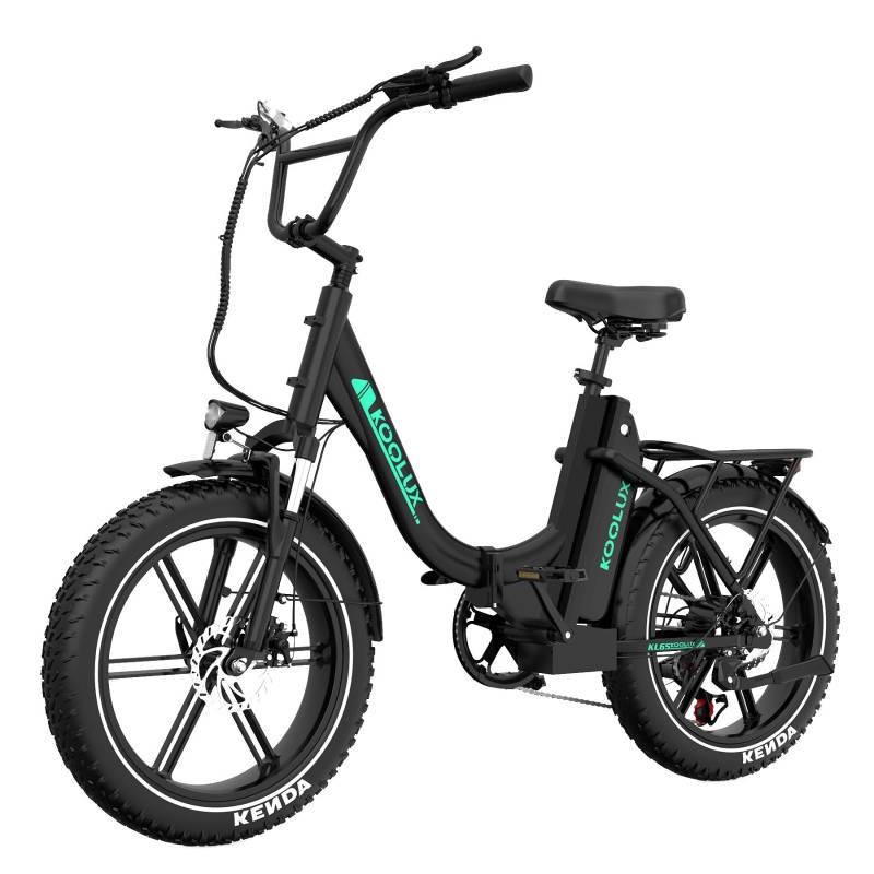 KOOLUX KL6S Offroad Faltbares Elektrofahrrad 500W Motor 48V15.6Ah Akku 20 Zoll Fat Tires Elektrofahrrad Stadt Outdoor E-Bike von Joom DACH