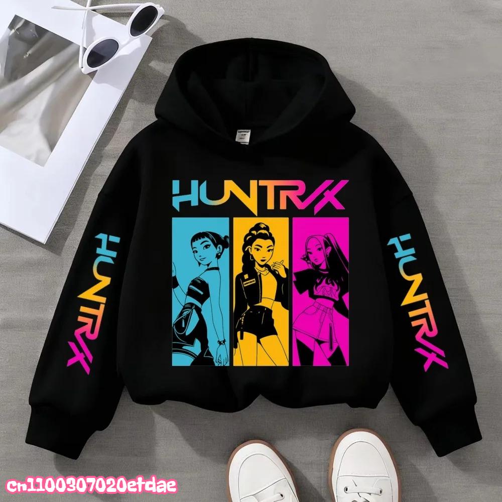 KPOP Dämonenjäger Kinder Sweatshirt Mädchenkleidung Mädchen Sweatshirt Herbst 2025 Neu Niedlich Mode Hoodie 130 von Joom DACH