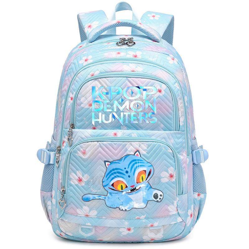 KPOP Dämonenjägerinnen Bedruckter Rucksack Teenager-Mädchen Studentenrucksack Kinderrucksack mit großer Kapazität Niedlicher Cartoon 44*34*17cm von Joom DACH