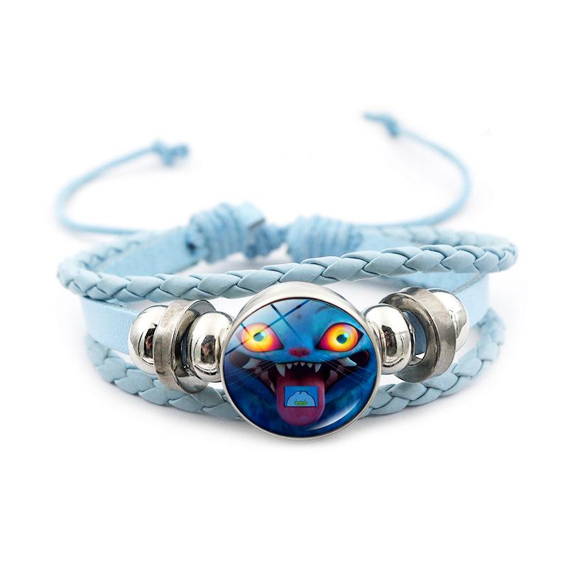 KPop Dämonenjäger Armband Cartoon Anime Cosplay Armband Gewebte Seilkette Anhänger Modeaccessoires Mädchen Peripherie für Fans von Joom DACH