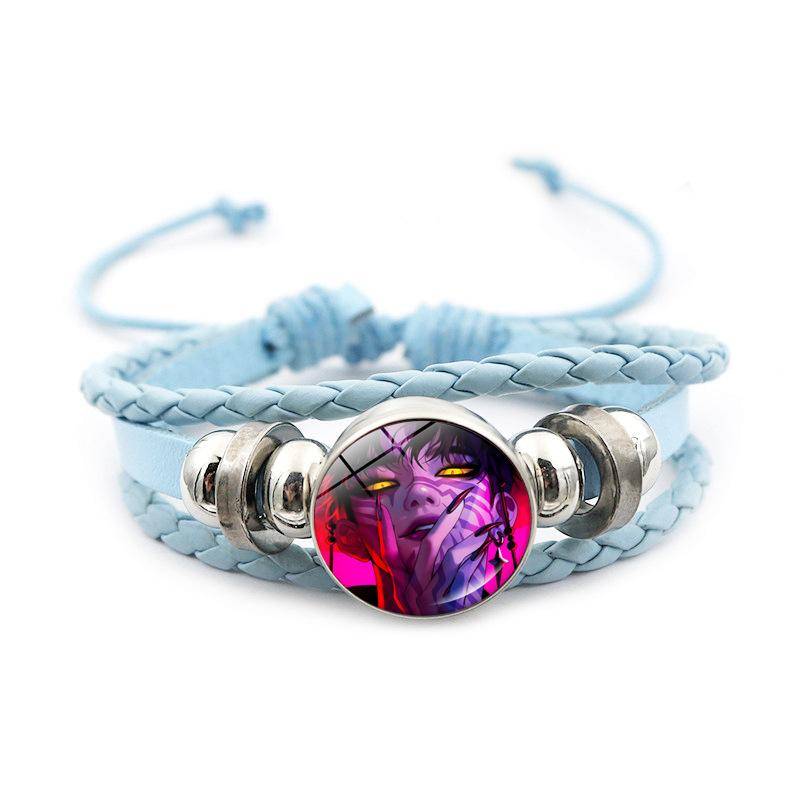 KPop Dämonenjäger Armband Cartoon Anime Cosplay Armband Gewebte Seilkette Anhänger Modeaccessoires Mädchen Peripherie für Fans von Joom DACH