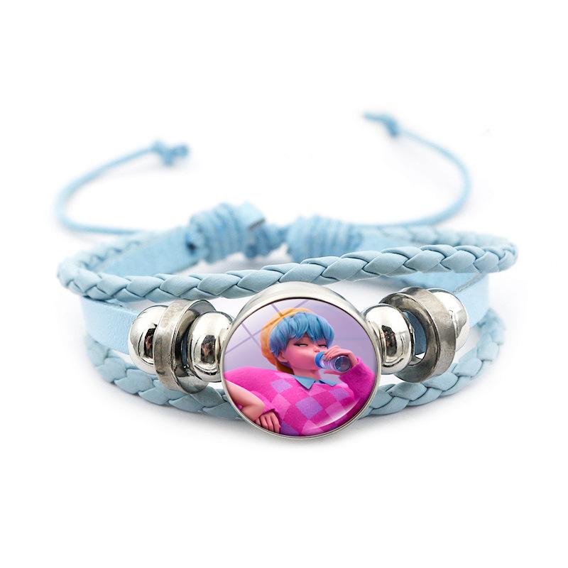 KPop Dämonenjäger Armband Cartoon Anime Cosplay Armband Gewebte Seilkette Anhänger Modeaccessoires Mädchen Peripherie für Fans von Joom DACH